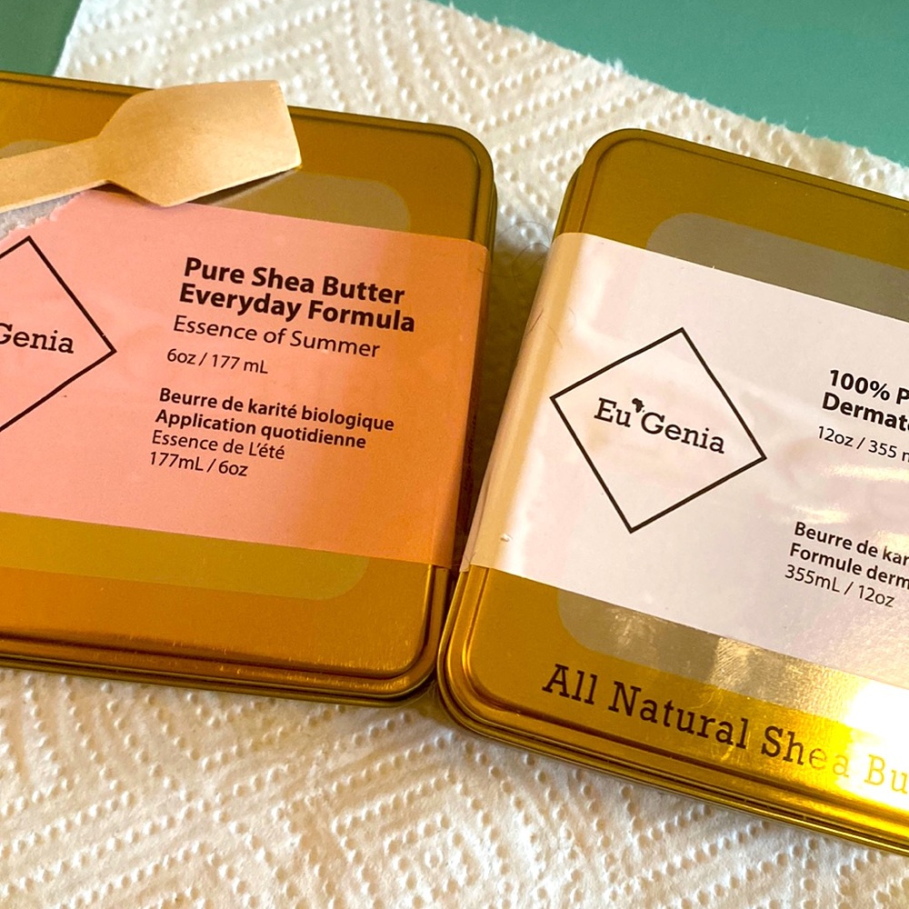 Pure Shea butter-2 tins never opened